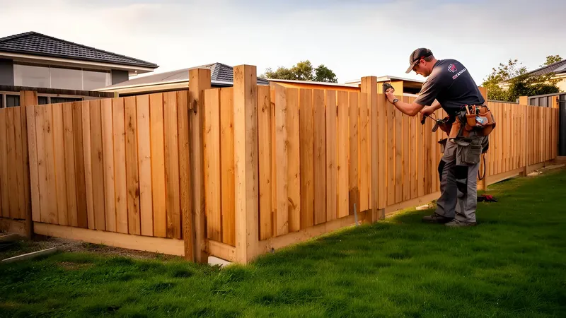 Rollesby Fencing timber fence installation